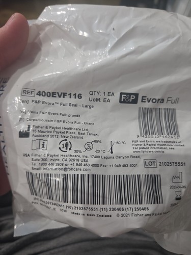 Evora cpap mask cushion - f&p,